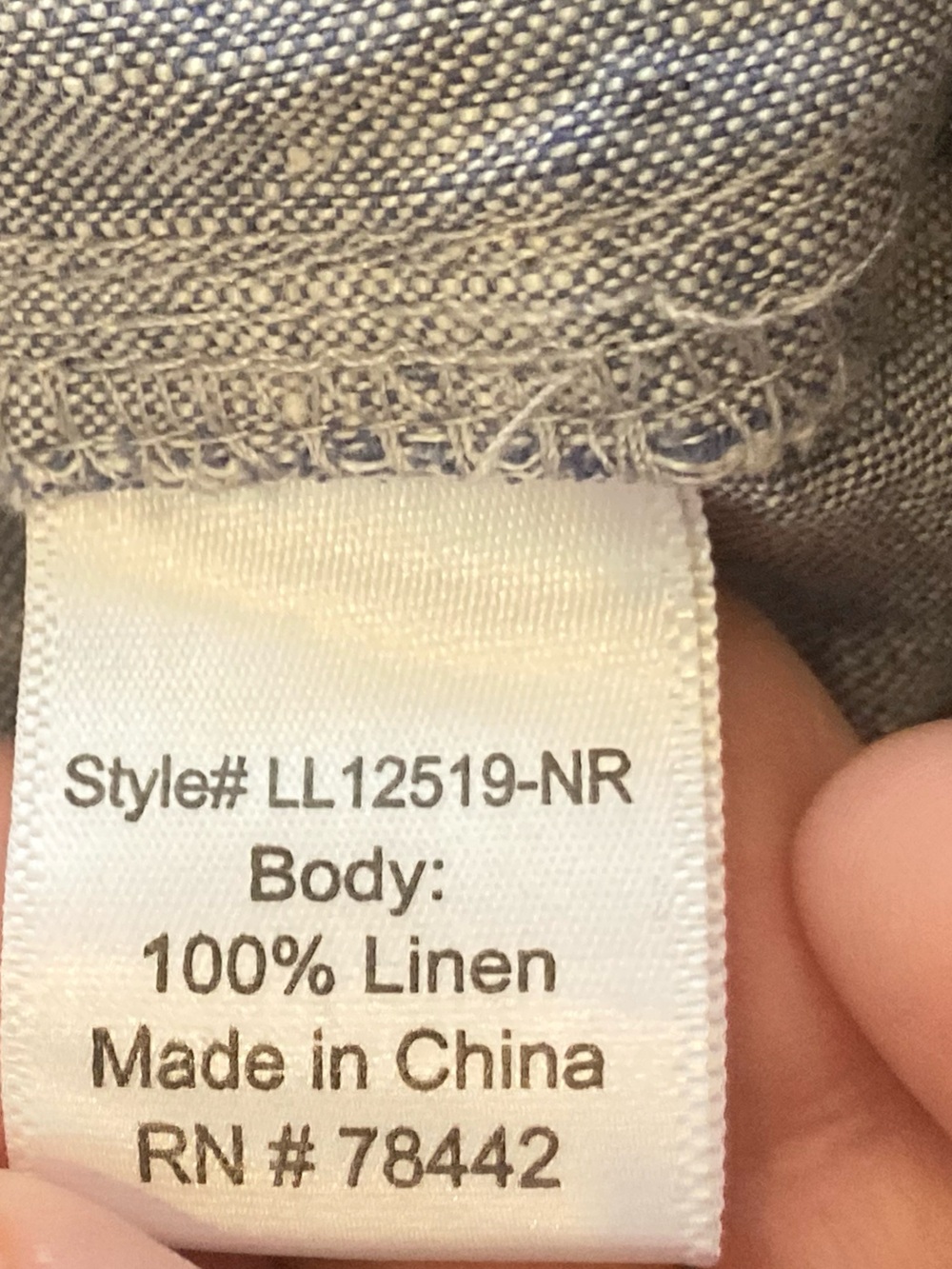 Allen Allen 100% Linen Pants - Picture 6 of 6